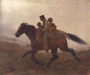 Eastman Johnson A Ride for Liberty china oil painting reproduction